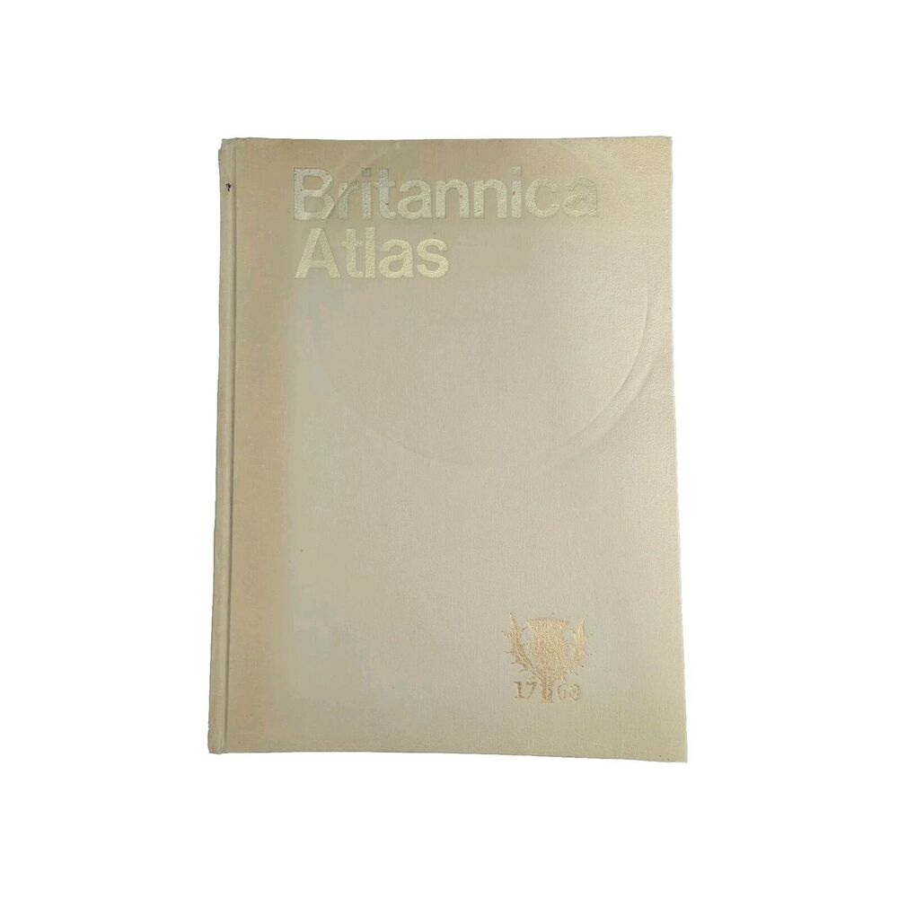 Encyclopedia Britannica World Atlas 1768 - 1977